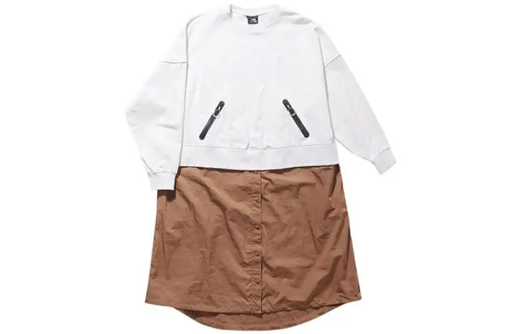 THE NORTH FACE x Urban Exploration Long Sleeved Dress Women's Ecru