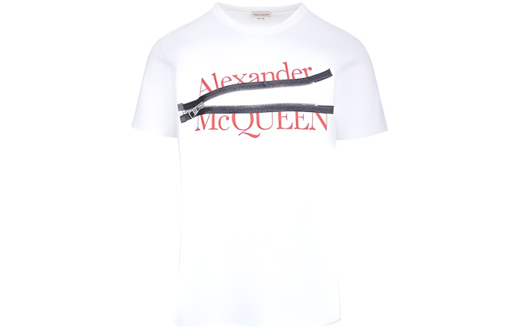 Мужская футболка Alexander Alexander McQueen T (белая)