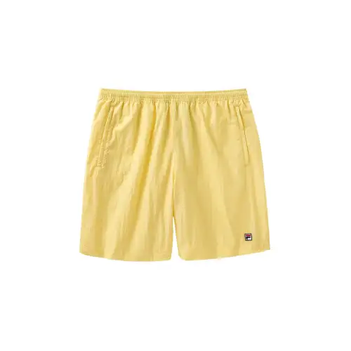 FILA x HAILEY Casual Shorts Women's Yellow 700
