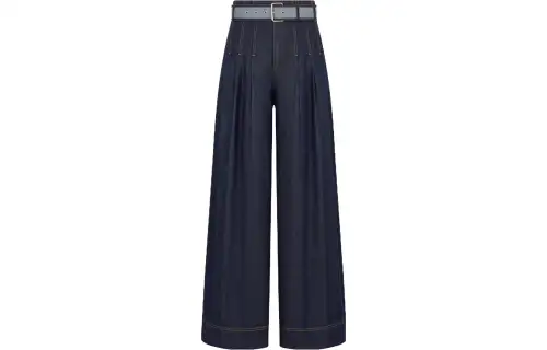 DIOR SS24 Jeans Women's Dark Blue