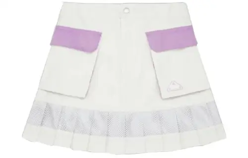 Jordan SPORTSWEAR TECH PACK Casual Short Skirts Women's Gray White