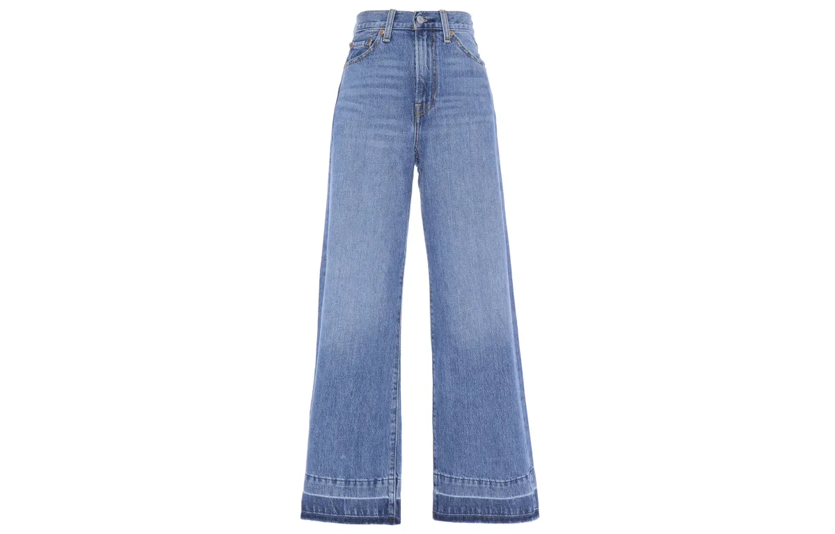 Levi's Jeans Women's Blue Moderate Wide Leg Pants