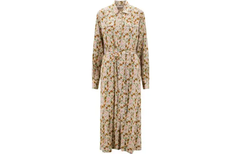 Golden Goose Long Sleeved Dresses Women's Multicolor