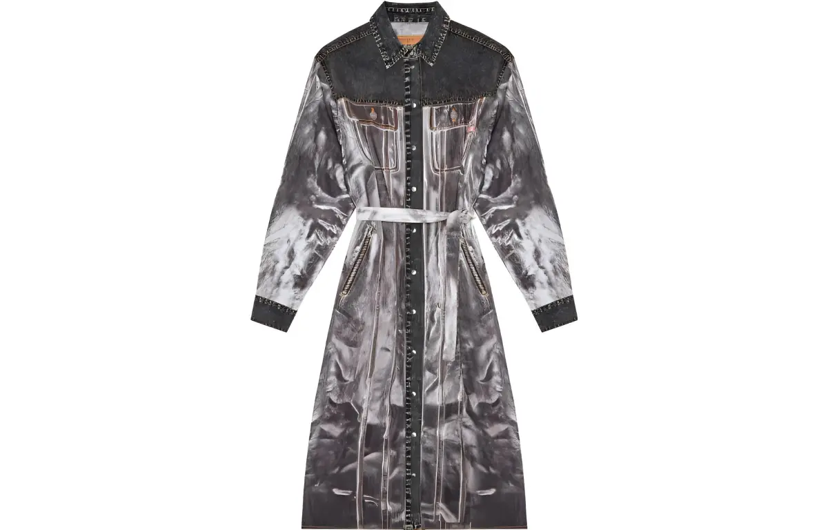 DIESEL D Anish A Belted Shirtdress