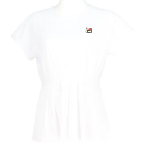 FILA Short Sleeved Dress Women's White