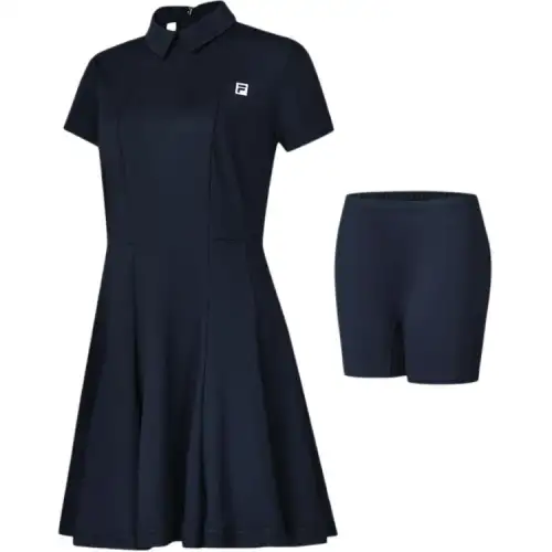 FILA Golf Short Sleeved Dress Women's Legend Blue