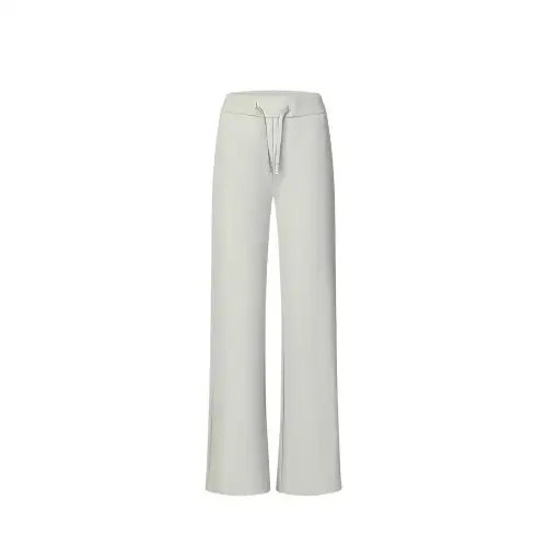 FILA Knitted Sweatpants Women's Cool White Gray