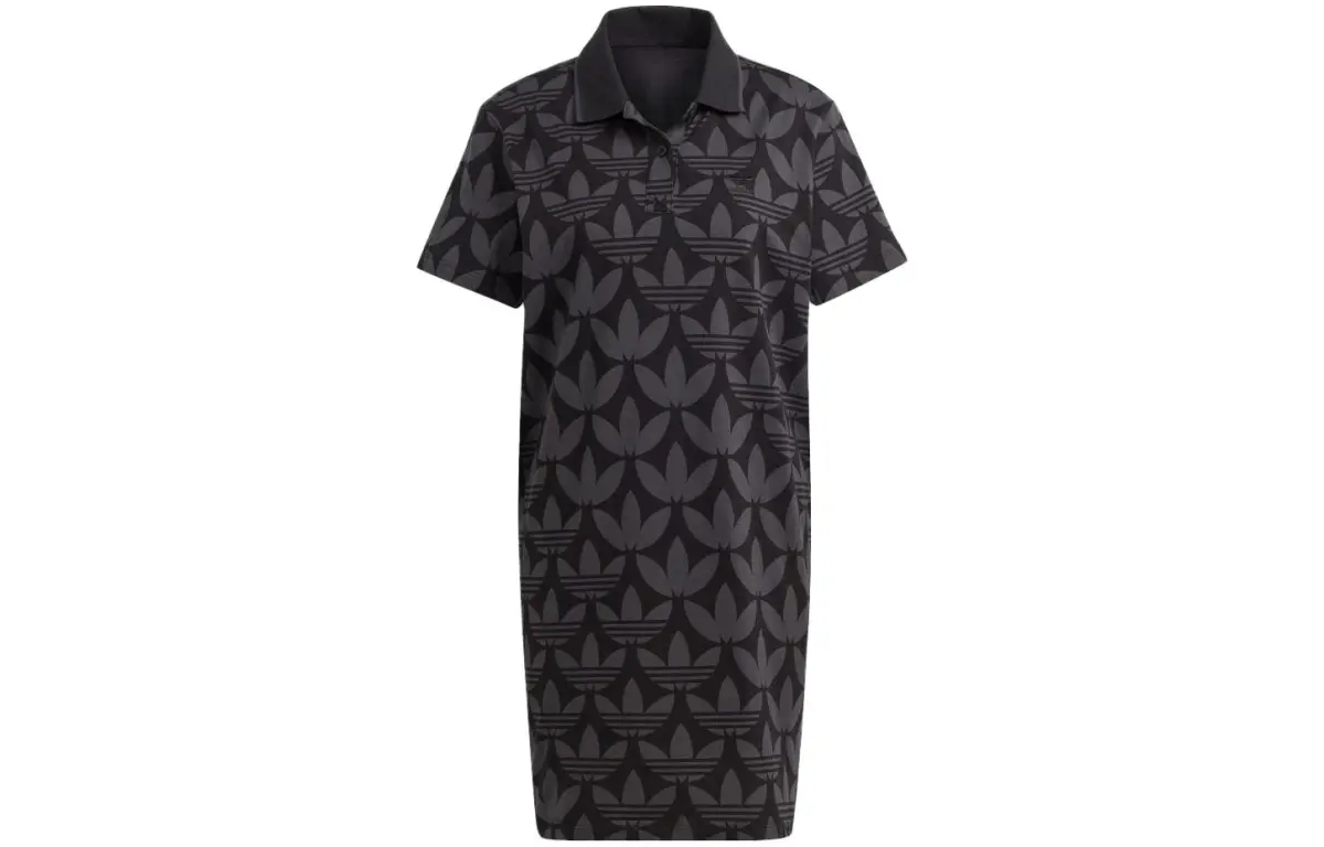 Adidas Originals Short Sleeved Dress Women's Black