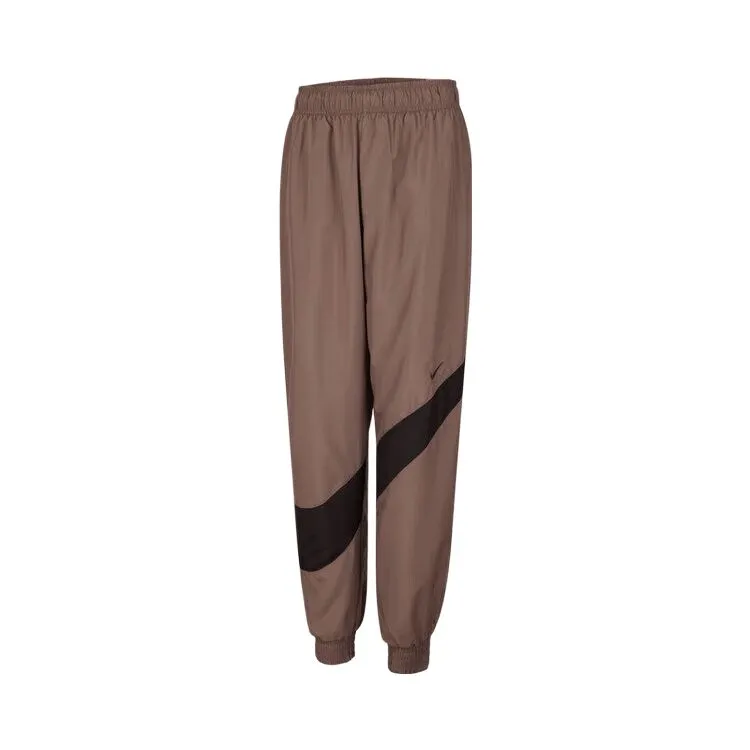 Nike SS25 Knitted Sweatpants Women's Brown