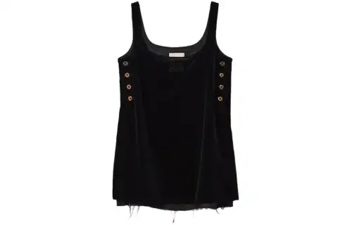 MIU MIU Slip Dress Women's Black
