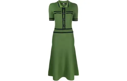 KARL LAGERFELD / Karl Lagerfeld Jeans Short Sleeved Dress Women's Green