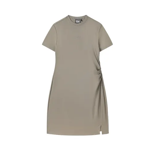 FILA ORIGINALE Short Sleeved Dress Women's Steam Gray