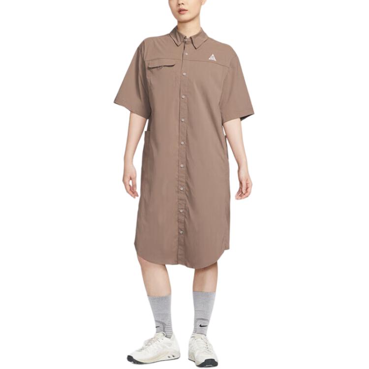 Женское платье Nike ACG (хаки)