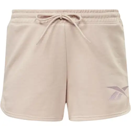 Reebok Doorbuster Identity French Terry Shorts Casual Shorts Women's Beige