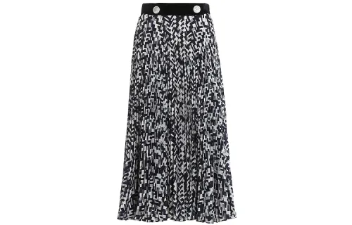 PRADA Casual Long Skirts Women's Black Moderate Long Other
