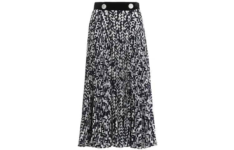 PRADA Casual Long Skirts Women's Black Moderate Long Other