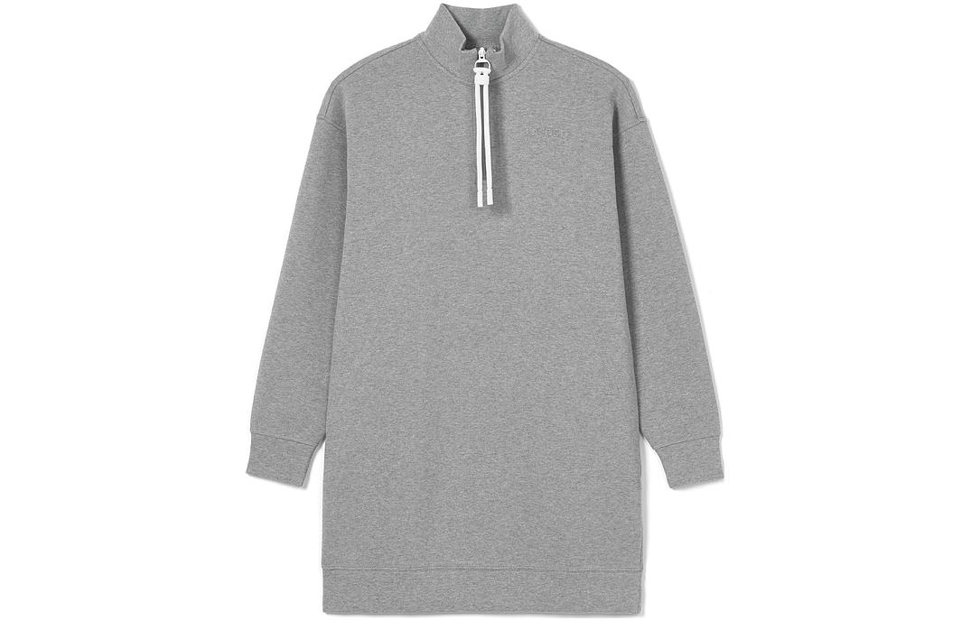 Женское платье LACOSTE с молнией (бежевое)