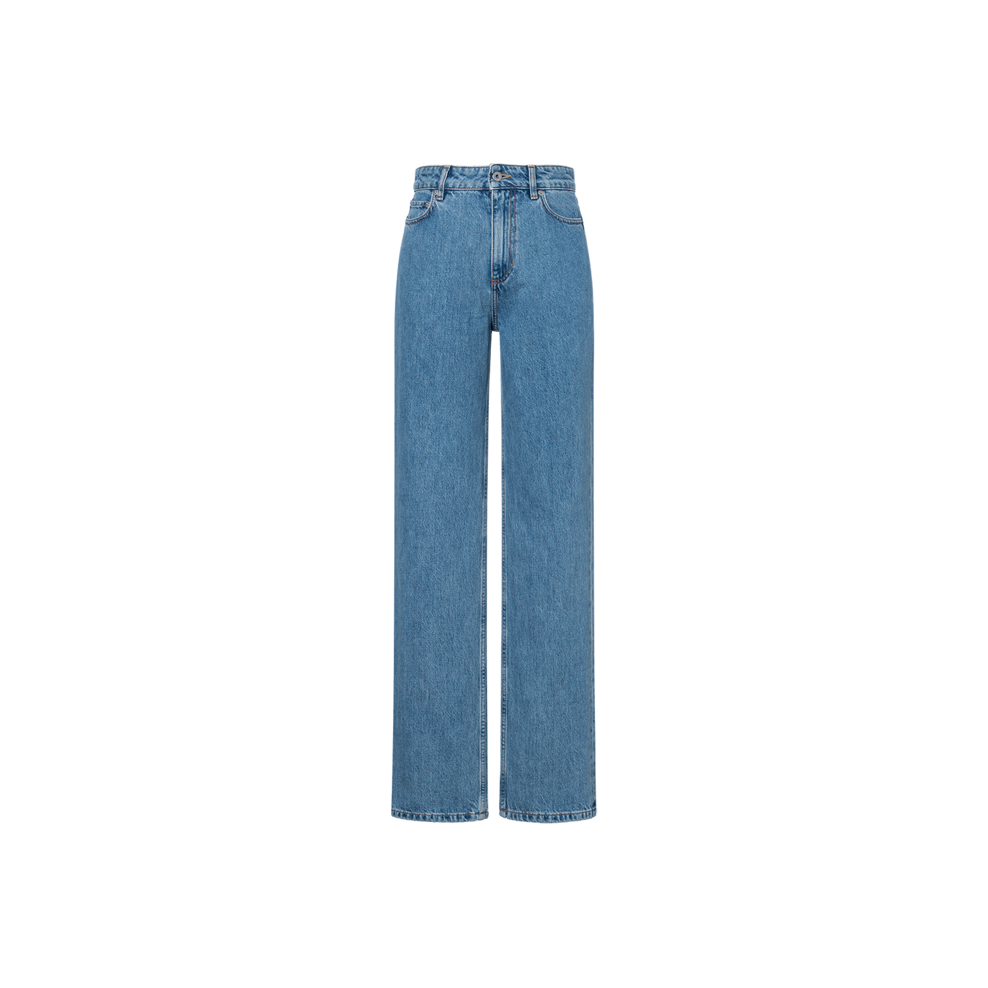 Женские джинсы Burberry SS23 (синие)