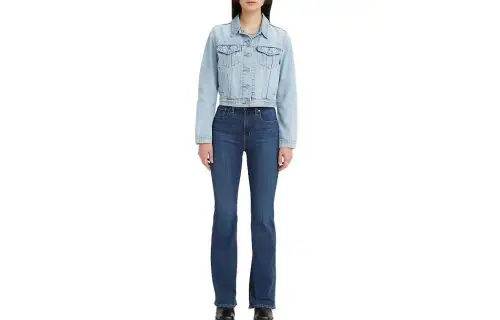 Levis Jeans Women's Dark Blue Moderate Slim Fit Pants