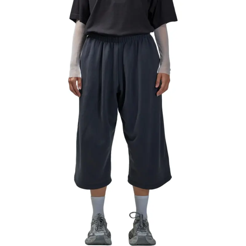 Balenciaga Knitted Sweatpants Loose Fit Women's Black