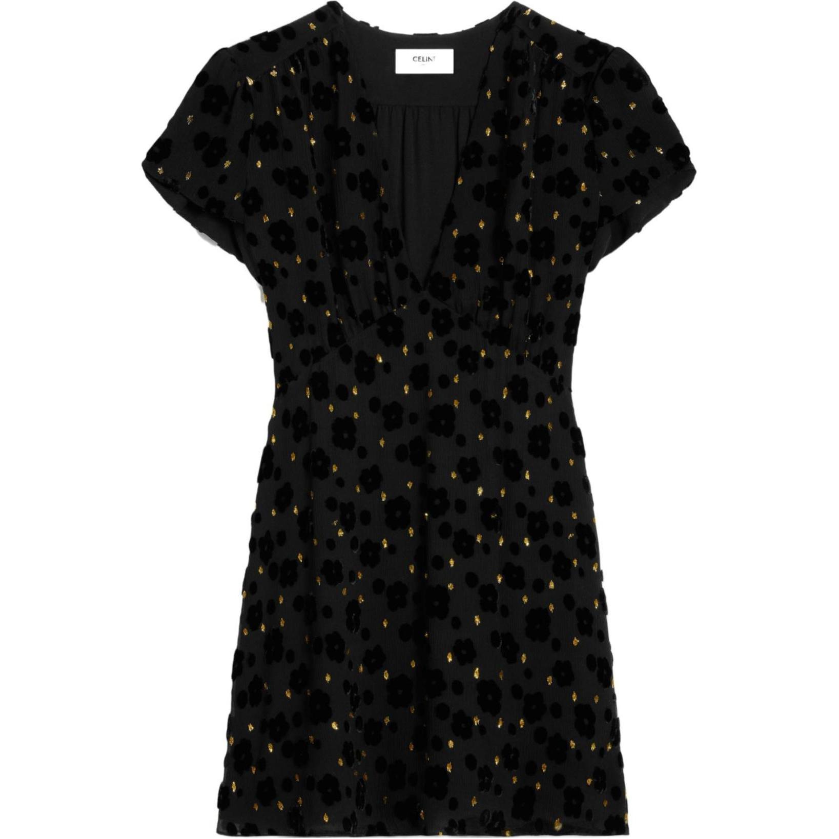 CELINE Pre Owned 2010s Baby Doll Mini Dress