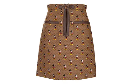 【Previous Season】x Disney Mickey monochrome skirt