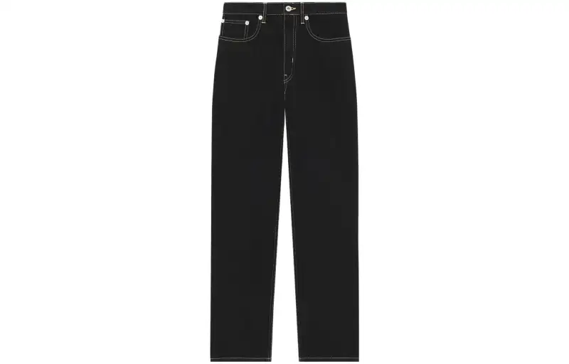 【Previous Season】logo-patch straight-leg jeans