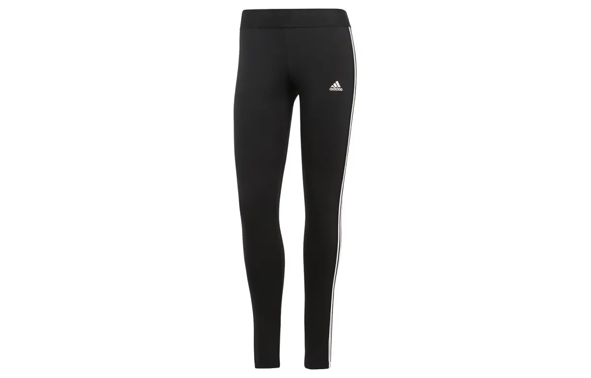 Adidas Women's Loungewear Essentials 3 Stripes Leggings Black/White