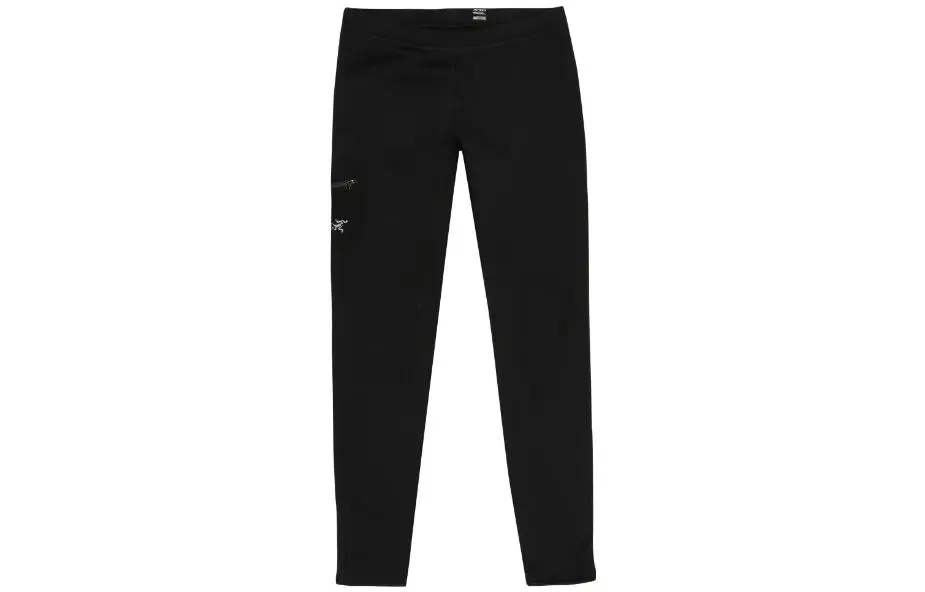 Arcteryx RHO AR Sports Pants Women's Black/Black Thickened