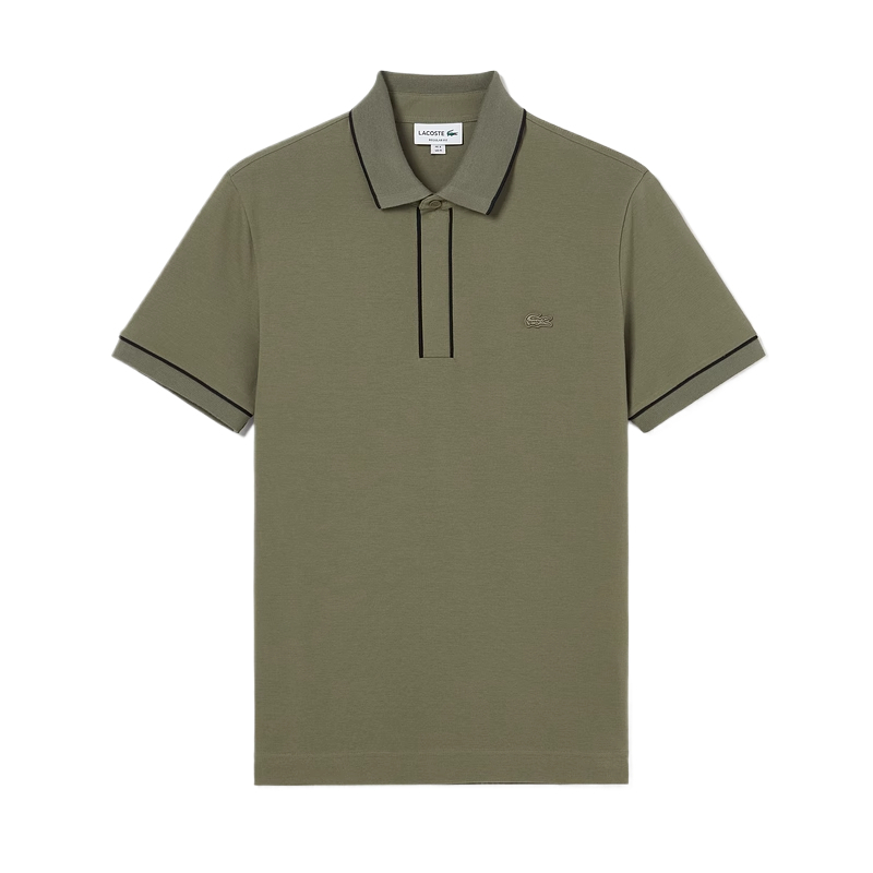 Мужская футболка LACOSTE SS24 Polo (зеленая)