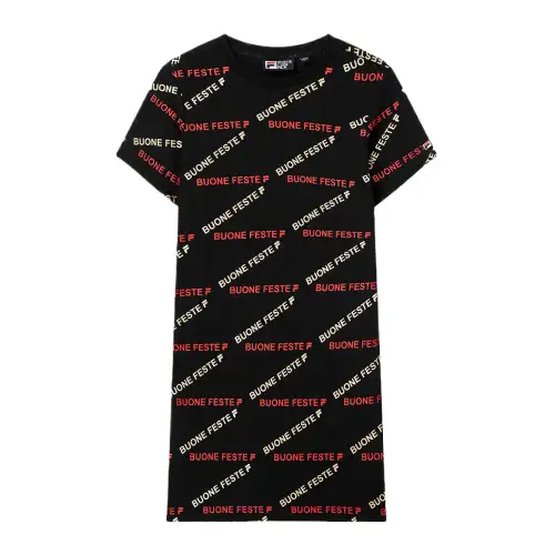 FILA ORIGINALE Short Sleeved Dress Women's Black
