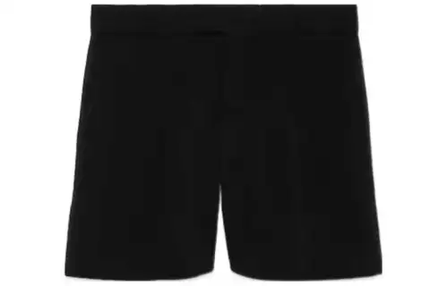 Gucci logo-appliqué wool shorts