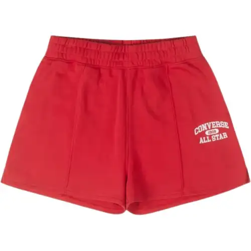 Converse Casual Shorts Women's Red