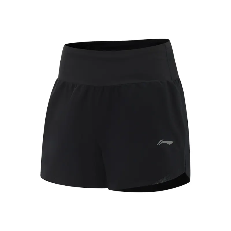 Li Ning Running Collection Casual Shorts Women's Black