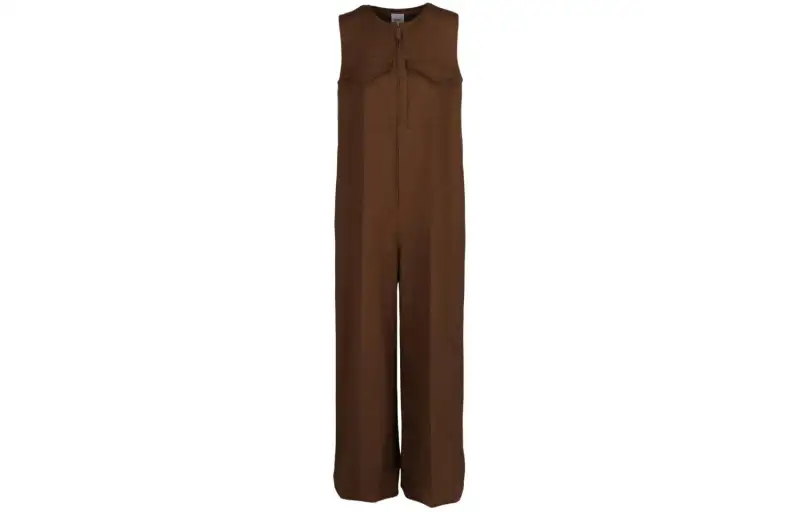 Burberry FW23 Jumpsuit Women's Brown