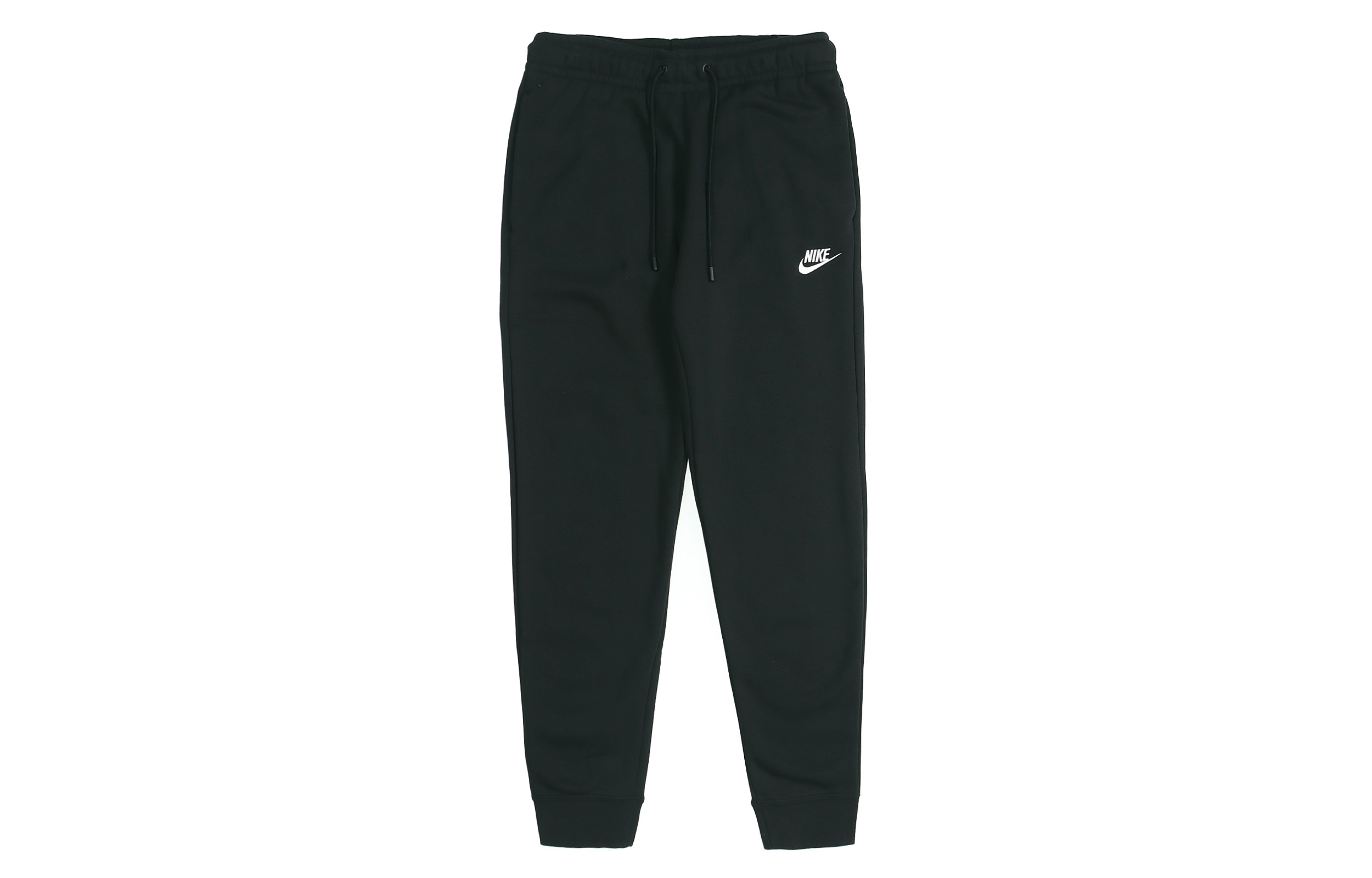 Nike Sportswear As W Nsw Essential Pant Reg Flc Ribbed Fleece Sports Pants Women's Black