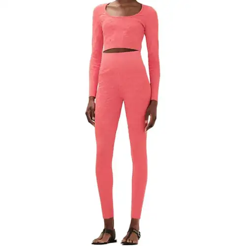 HERMES Leggings Women's Vermilion