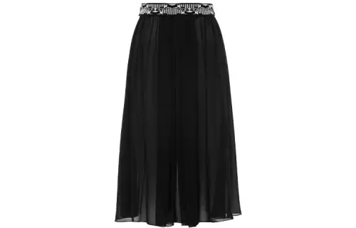 PRADA FW21 Casual Long Skirt Women's Black