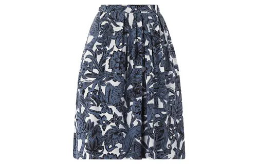 Burberry Casual Short Skirts Women's Gray Blue