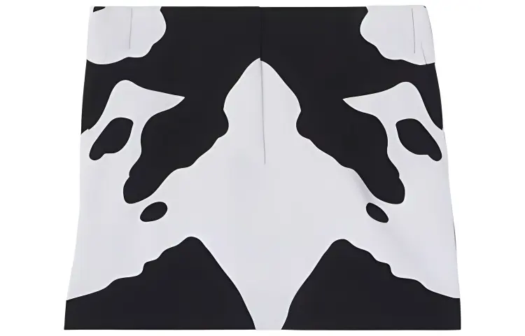 Burberry SS22 Casual Short Skirts Women's Black White
