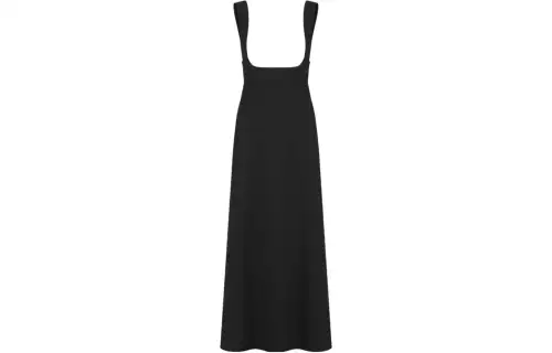 DIOR SS24 Slip Dress Women's Black