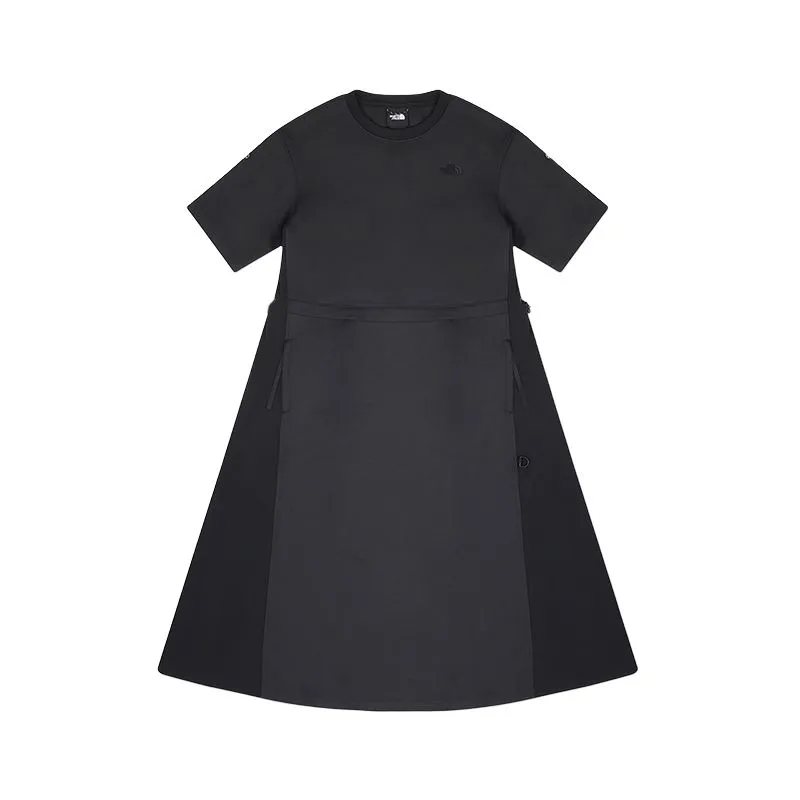 THE NORTH FACE Urban Exploration Short Sleeved Dress Women's Cosmic Black