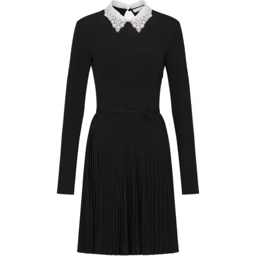 DIOR Long Sleeved Dress Women's Black