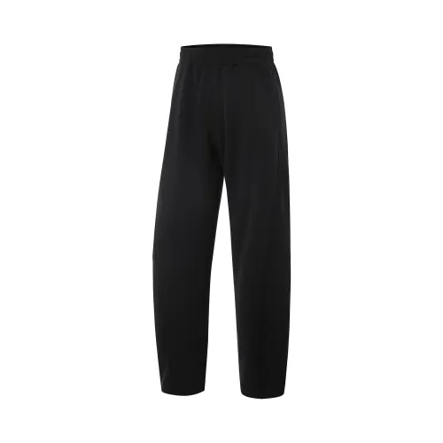 Li Ning Fitness Series Knitted Sweatpants Women's Black