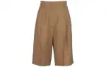 PRADA Silk Bermuda Shorts
