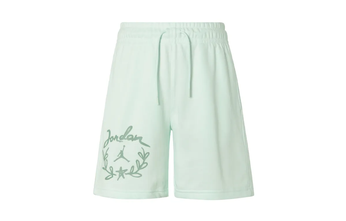Jordan Brooklyn Fleece Casual Shorts Women's Light Green