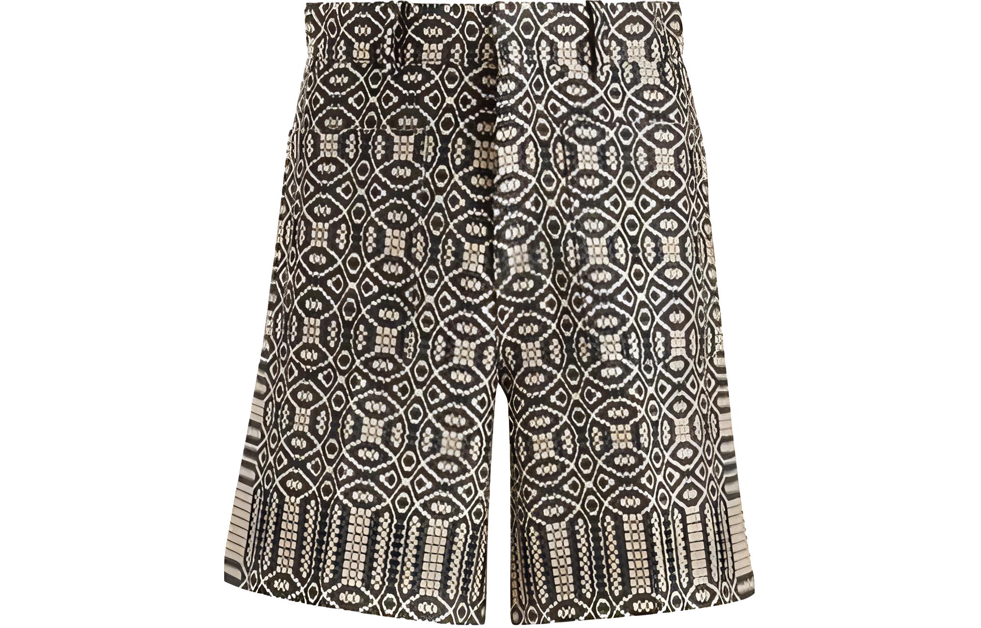 Christian DIOR Geometric Patterned Casual Shorts
