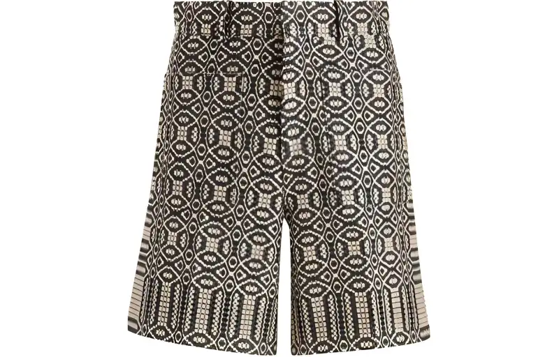 Christian DIOR Geometric Patterned Casual Shorts