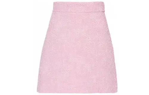 MIU MIU FW21 Casual Short Skirts Women's Pink