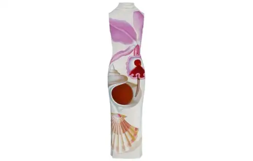LOEWE Maruja Mallo Print Tube Dress 'White/Multicolor'
